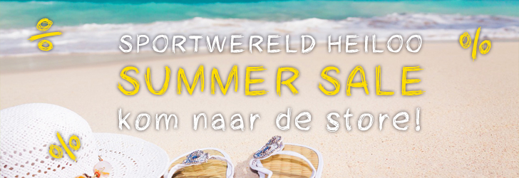 Summer sale bij Sportwereld Heiloo!